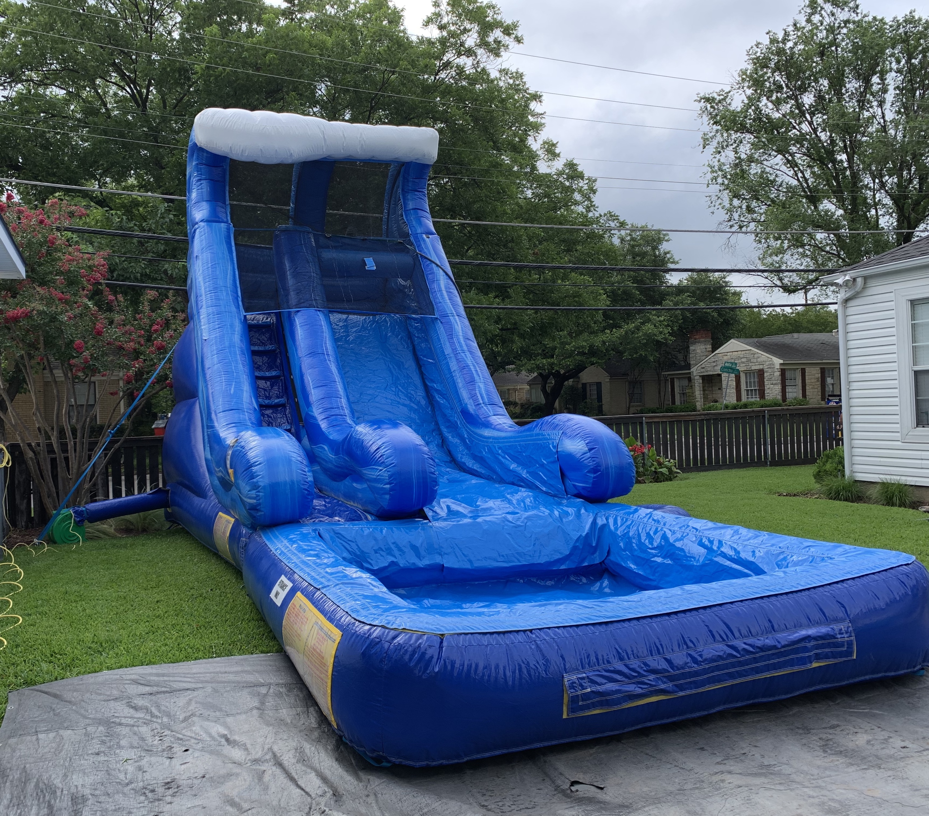 rental of water slides